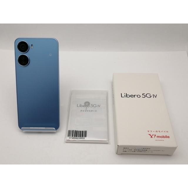 中古】ZTE ymobile 【SIMフリー】 Libero 5G IV 4GB 128GB ブルー