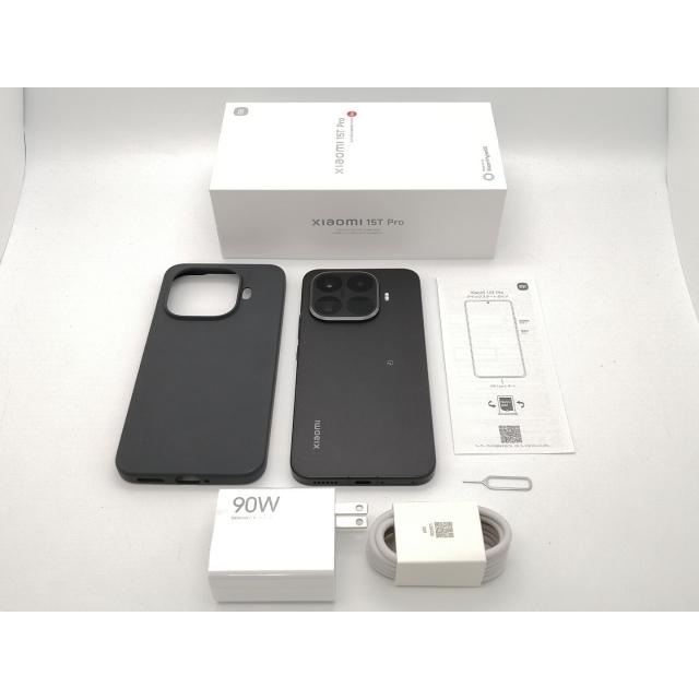 中古】Xiaomi 国内版 【SIMフリー】 Xiaomi 15T Pro ブラック 12GB