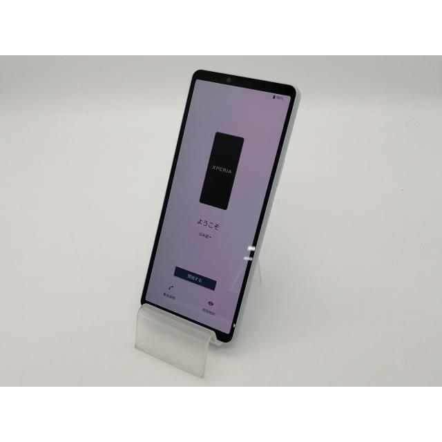 中古】SONY au 【SIMフリー】 Xperia 10 VI ブルー 6GB 128GB SOG14