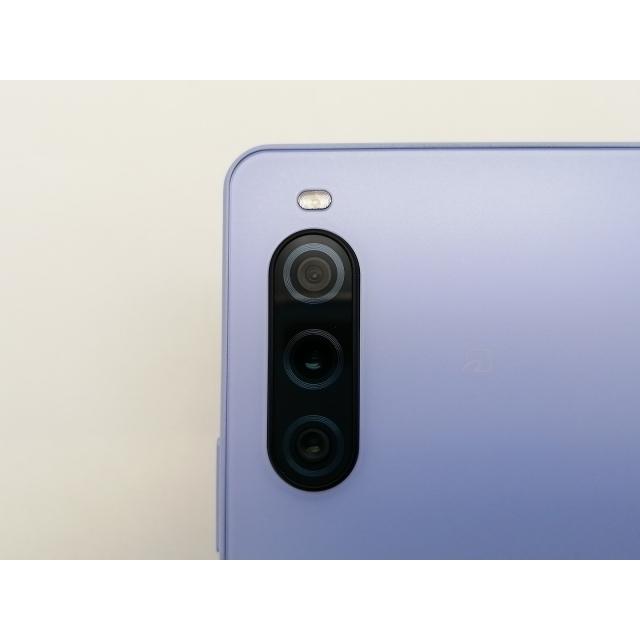 中古】SONY au 【SIMフリー】 Xperia 10 V ラベンダー 6GB 128GB SOG11