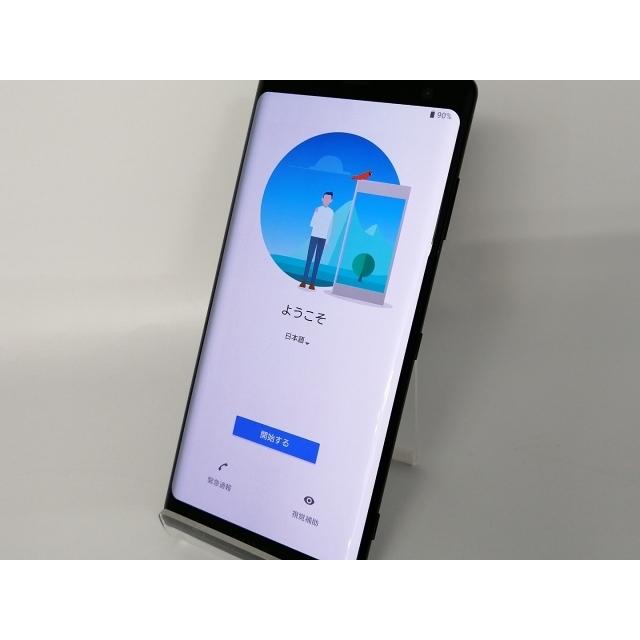 中古】SONY au 【SIMロック解除済み】 Xperia XZ3 ブラック SOV39