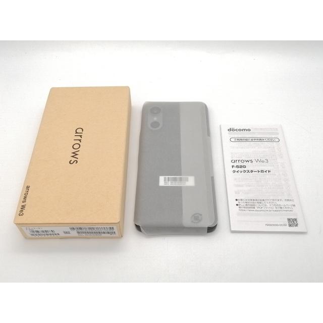 未使用】FCNT docomo 【SIMフリー】 arrows We3 ブラック 4GB 64GB F