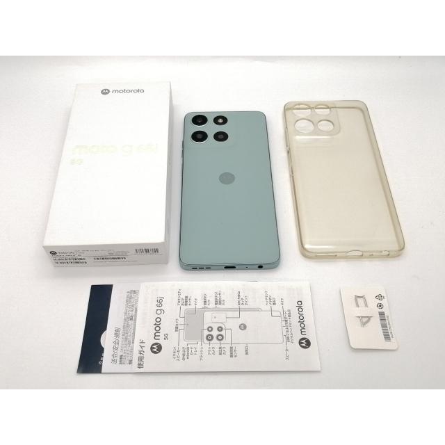 中古】MOTOROLA 国内版 【SIMフリー】 moto g66j 5G 8GB 128GB グレー