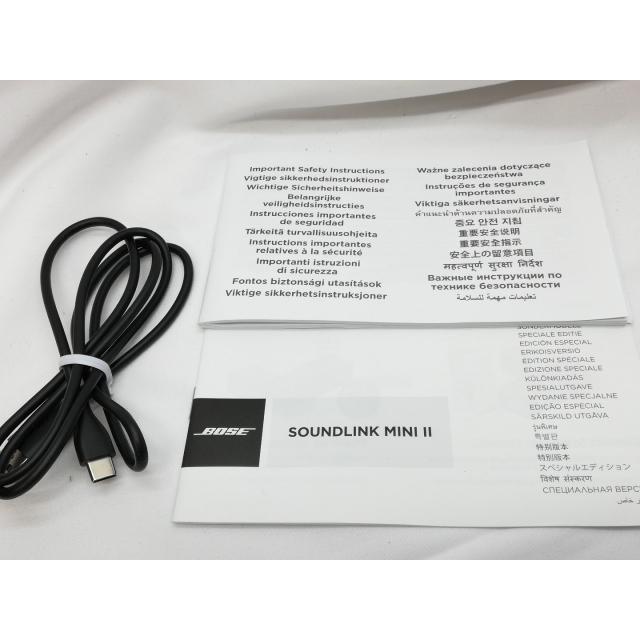 【中古】BOSE SoundLink Mini II Special Edition トリプルブラック【神保町】保証期間１週間【ランクA】｜janpara｜07