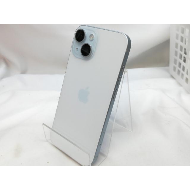 中古】Apple docomo 【SIMフリー】 iPhone 15 128GB ブルー MTML3J/A