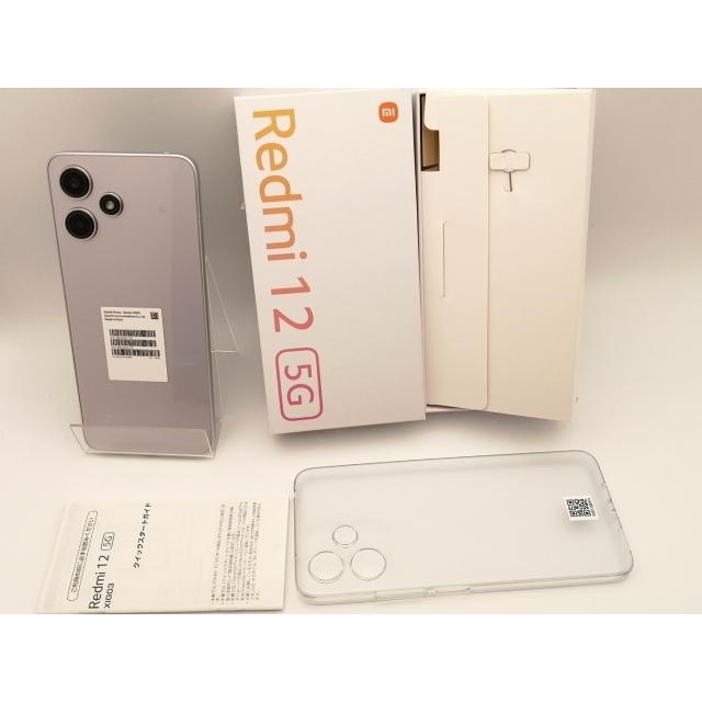 未使用】Xiaomi UQmobile 【SIMフリー】 Redmi 12 5G 4GB 128GB