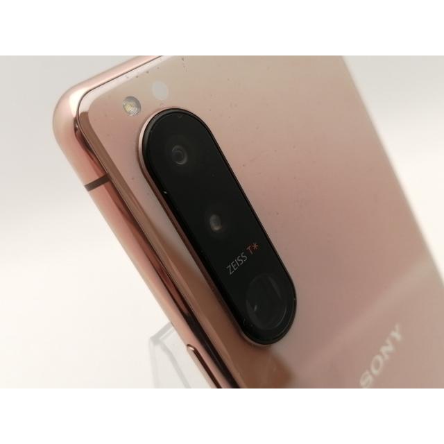 中古】SONY au 【SIMフリー】 Xperia 5 III ピンク 8GB 128GB SOG05