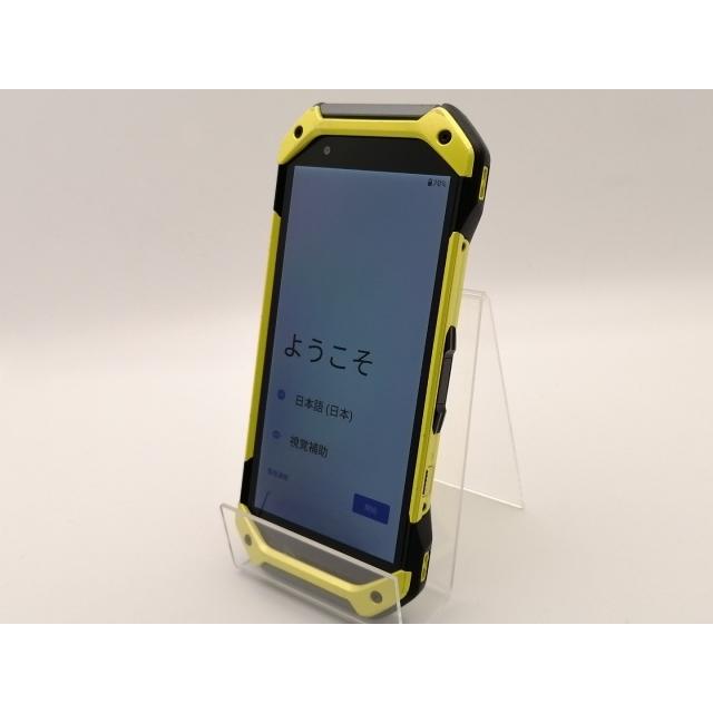 【中古】au TORQUE 5G KYG01 イエロー SIMロック解除済み 中古】TORQUE 5G 128GB イエロー KYG01 auロック解除SIMフリー