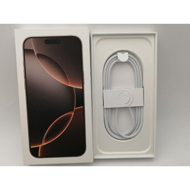 中古】Apple 海外版 【SIMフリー】 iPhone 16 Pro Max 512GB デザート