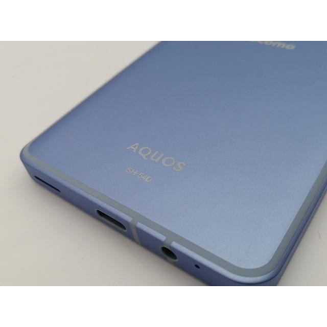 中古】SHARP docomo 【SIMフリー】 AQUOS sense8 ブルー 6GB 128GB SH