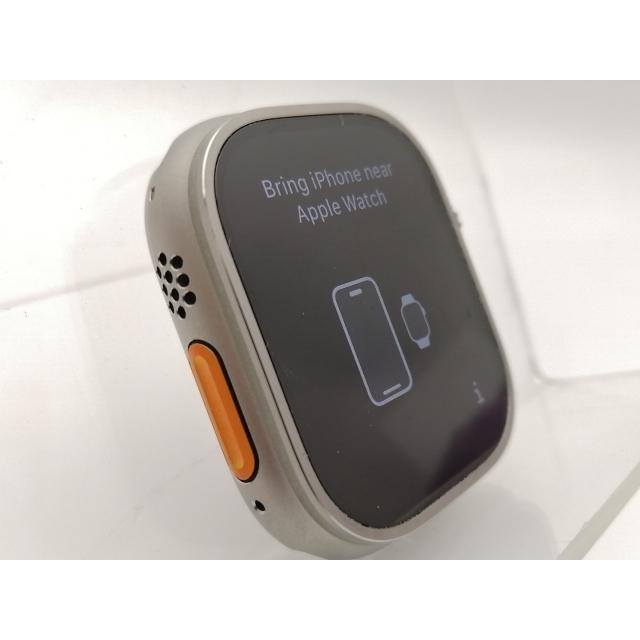 【中古】Apple Apple Watch Ultra3 49mm Cellular ナチュラルチタニウムケース (バンド無し)【神保町】保証期間１ヶ月【ランクA】の画像