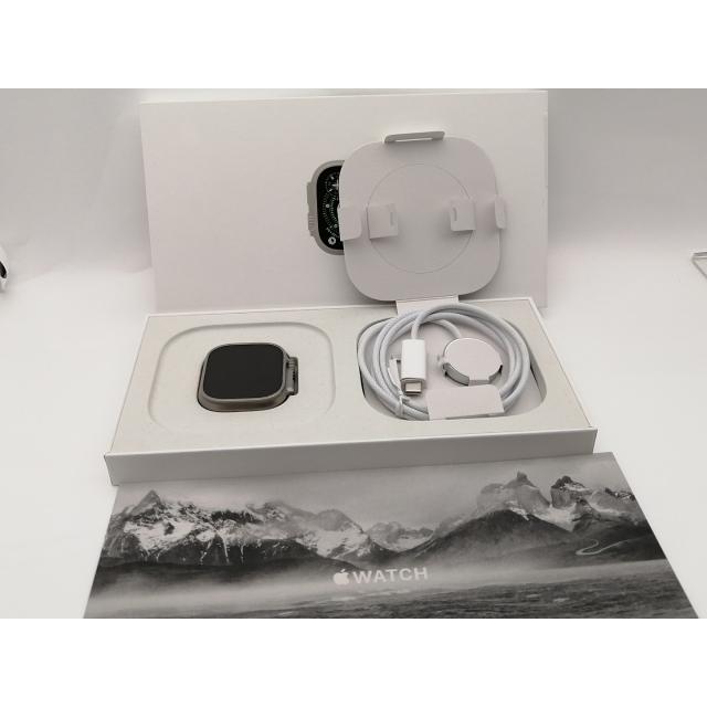 【中古】Apple Apple Watch Ultra3 49mm Cellular ナチュラルチタニウムケース (バンド無し)【神保町】保証期間１ヶ月【ランクA】の画像