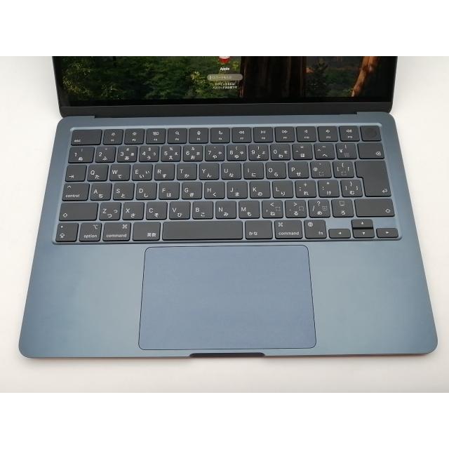 【中古】Apple MacBook Air 13インチ  M3(CPU:8C/GPU:10C) 16GB/512GB ミッドナイト MXCV3J/A (13インチ, M3, 2024)【神保町】保証期間１ヶ月【ランクB】の画像