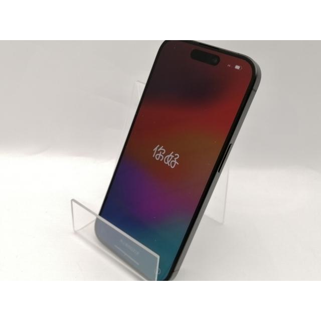 【中古】Apple docomo 【SIMフリー】 iPhone 15 Pro 1TB ブラックチタニウム MTUQ3J/A【神保町】保証期間１ヶ月【ランクB】の画像