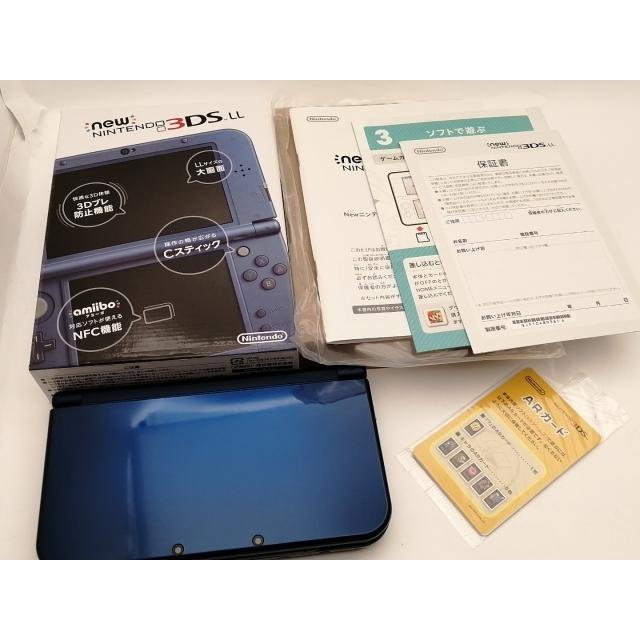中古】Nintendo Newニンテンドー3DS LL（メタリックブルー） RED-S