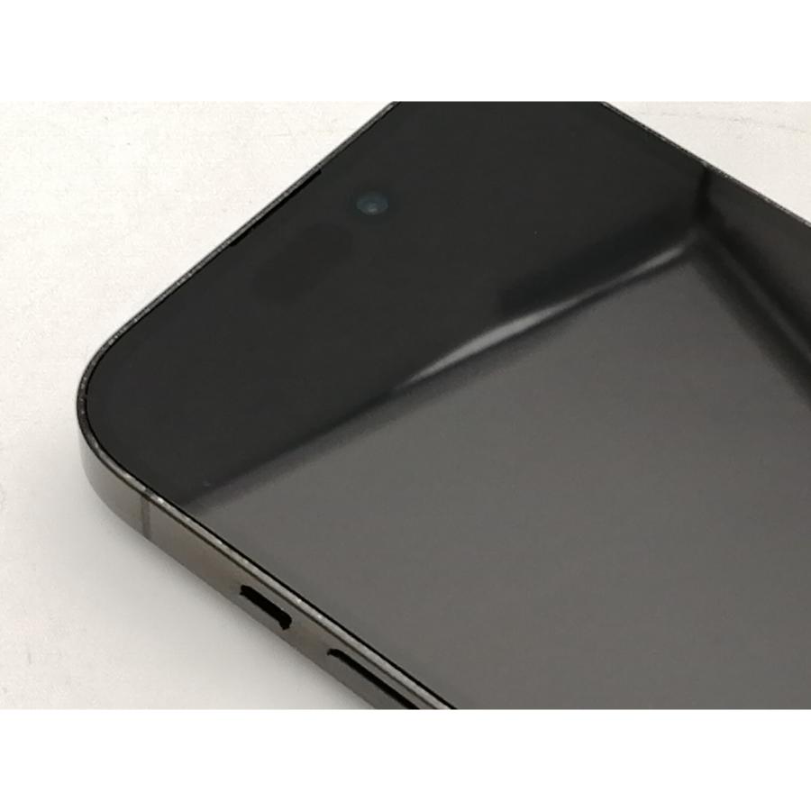 【中古】Apple docomo 【SIMフリー】 iPhone 14 Pro 256GB スペースブラック MQ0Q3J/A【神保町】保証期間１ヶ月【ランクB】の画像