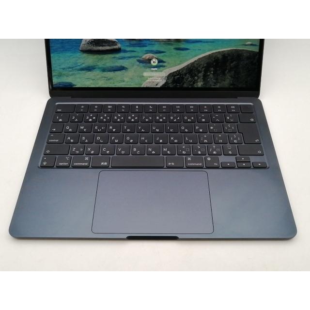 【中古】Apple MacBook Air 13インチ CTO (M2,2022) ミッドナイト M2(CPU:8C/GPU:10C)/16G/512G/67W(70W) AC【神保町】保証期間１ヶ月【ランクA】の画像