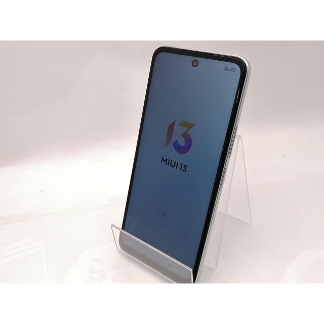 中古】Xiaomi au 【SIMフリー】 Redmi Note 10 JE クロームシルバー