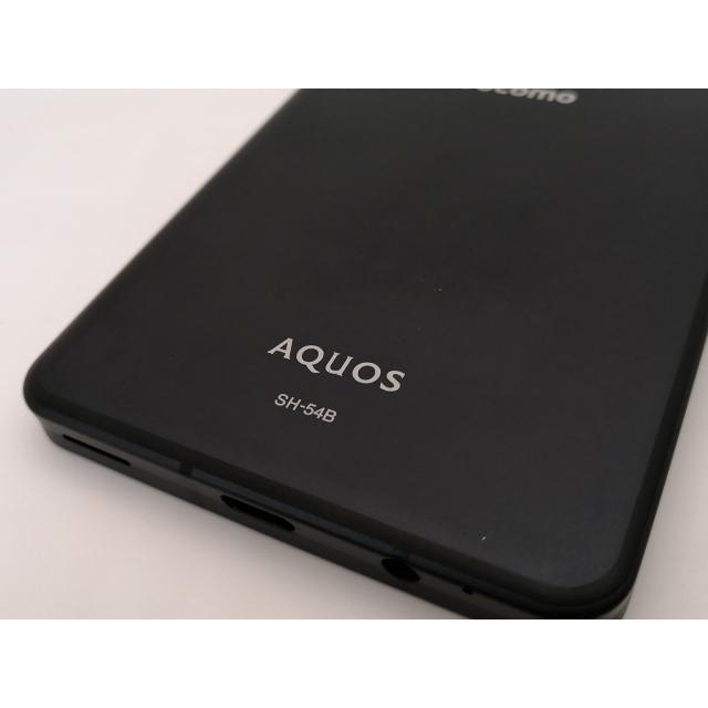 中古】SHARP docomo 【SIMフリー】 AQUOS sense6 ブラック 4GB 64GB SH