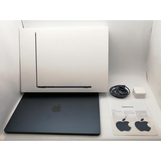 【中古】Apple MacBook Air 15インチ  M2(CPU:8C/GPU:10C) 8GB/512GB ミッドナイト MQKX3J/A (M2,2023)【神保町】保証期間１ヶ月【ランクB】の画像