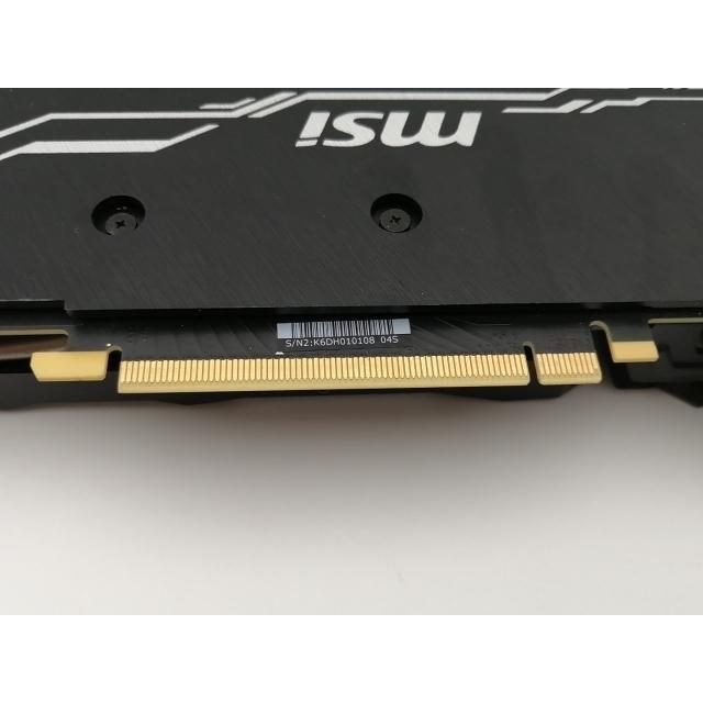 中古】MSI GeForce RTX 2070 SUPER VENTUS GP OC RTX2070Super/8GB