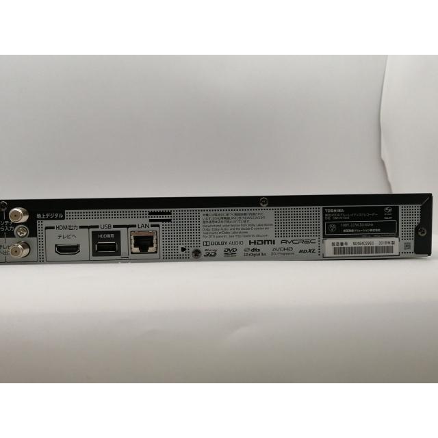 中古】TOSHIBA REGZAブルーレイ DBR-W1008 （1TB/2018）【神保町】保証
