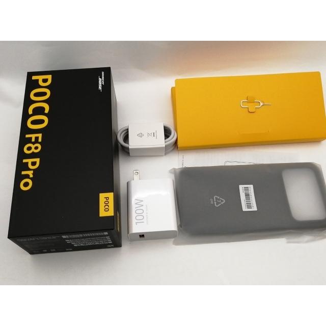 中古】Xiaomi 国内版 【SIMフリー】 POCO F8 Pro チタンシルバー 12GB