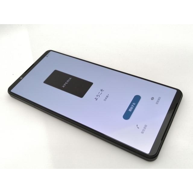 中古】SONY au 【SIMフリー】 Xperia 1 VI ブラック 12GB 256GB SOG13