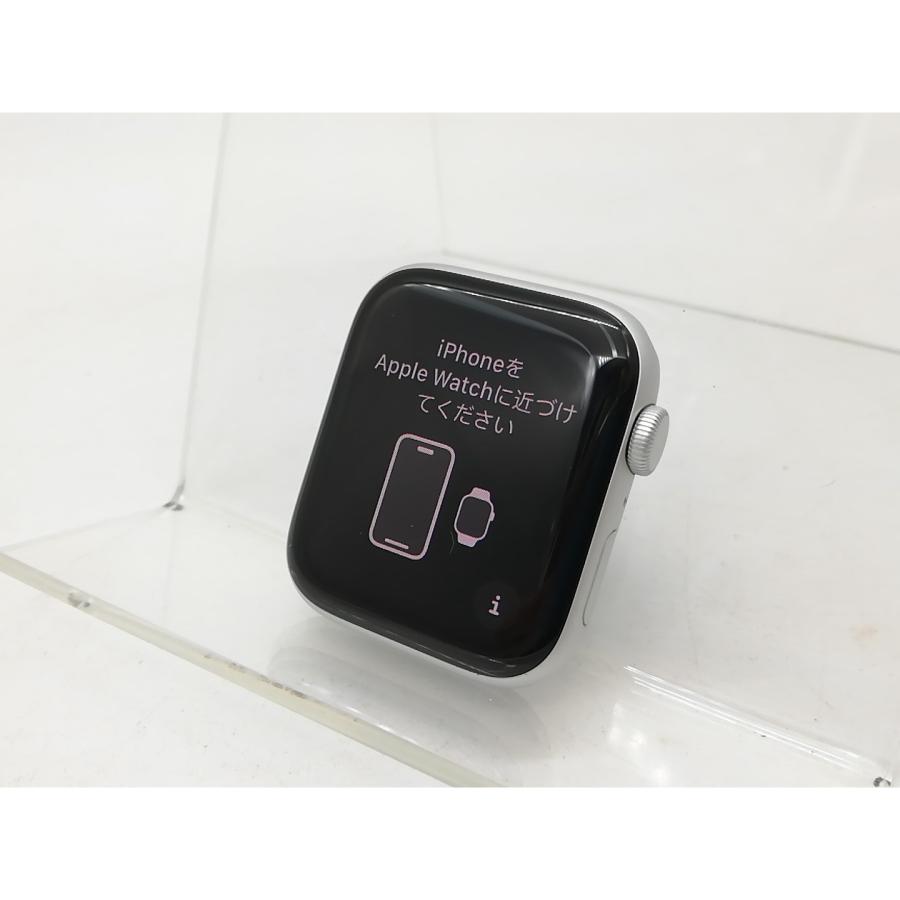 中古】Apple Apple Watch SE2 44mm GPS シルバーアルミニウムケース 