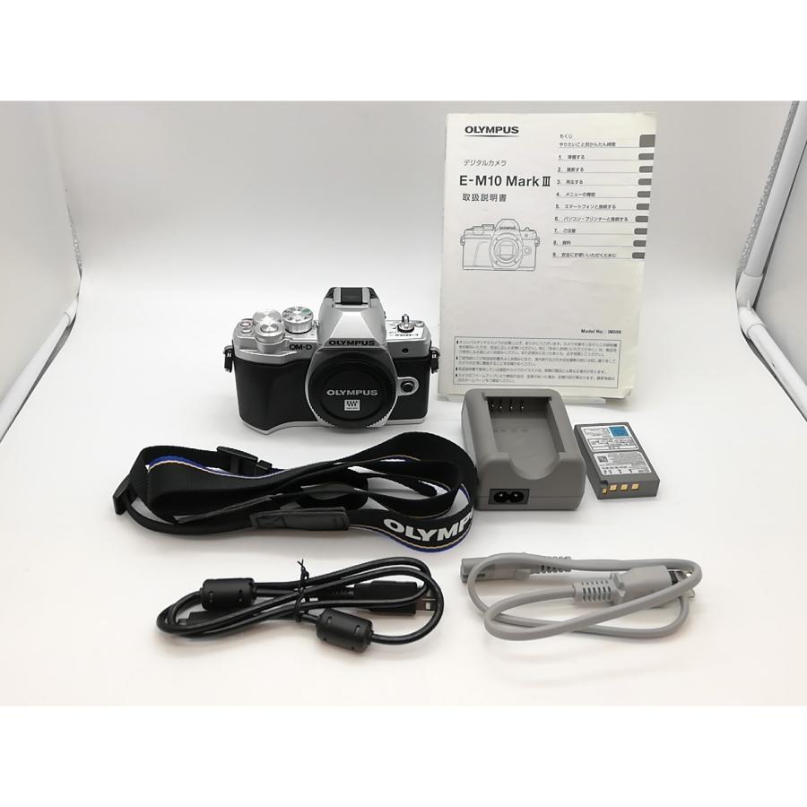 中古】OLYMPUS OM-D E-M10 Mark III ボディ シルバー【吉祥寺】保証