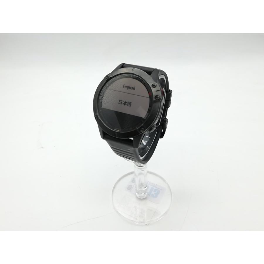 中古】Garmin fenix 6 Sapphire - Black DLC Nylon band 010