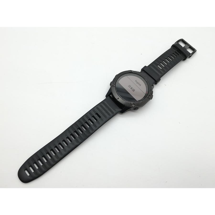 中古】Garmin fenix 6 Sapphire - Black DLC Nylon band 010