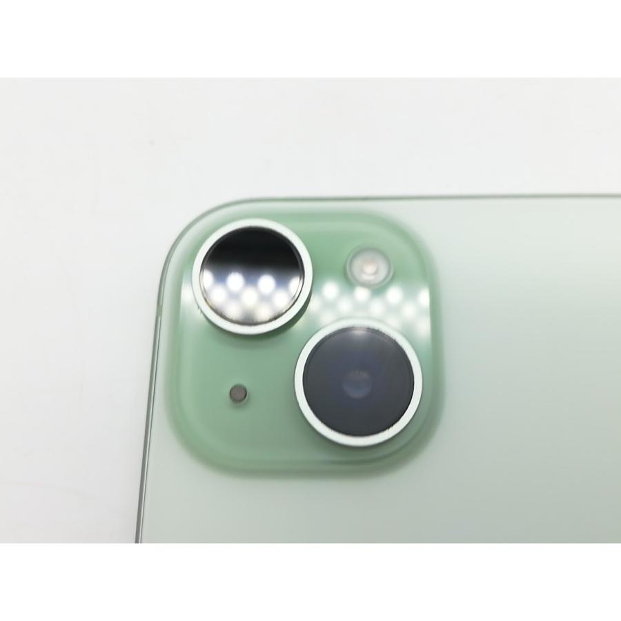 中古】Apple 国内版 【SIMフリー】 iPhone 15 Plus 256GB グリーン 