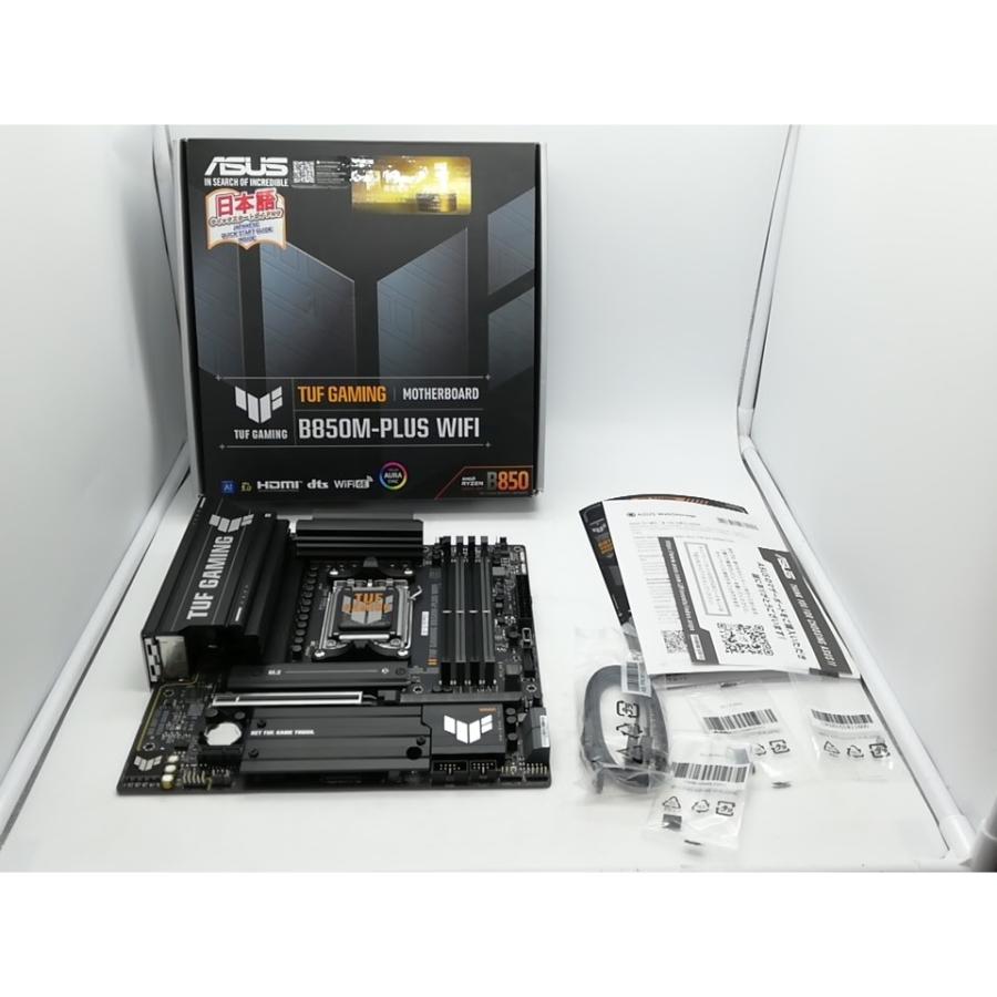 中古】ASUS TUF GAMING B850M-PLUS WIFI B850/AM5/microATX【秋葉2号