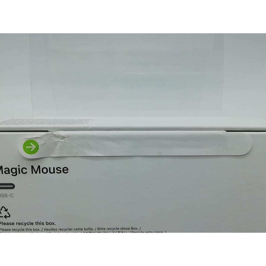 未使用】Apple Magic Mouse(2024/USB-C)ホワイト MXK53ZA/A 未使用】Apple Magic Mouse(2024/USB-C)ホワイト MXK53ZA/A