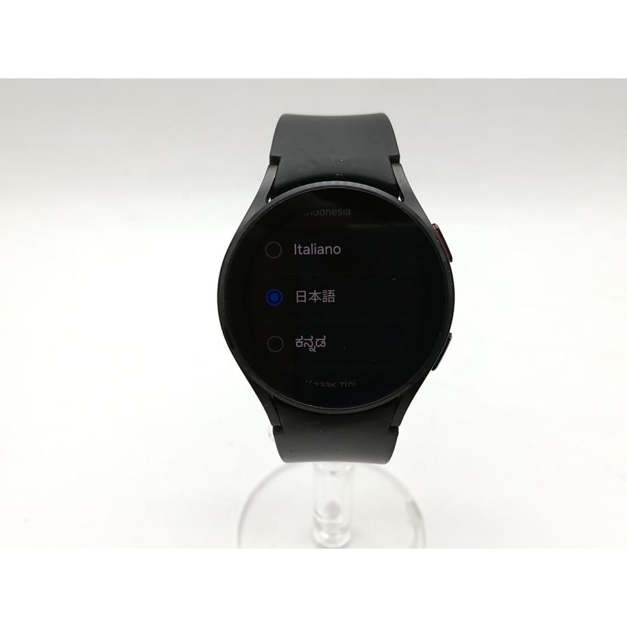 中古】SAMSUNG Galaxy Watch4 40mm Armor Aluminum ブラック SM 