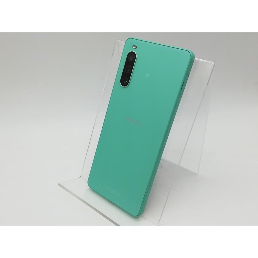 中古】SONY SoftBank 【SIMフリー】 Xperia 10 IV ミント 6GB 128GB