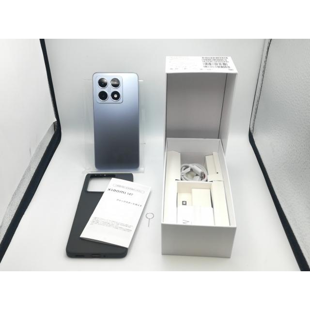 中古】Xiaomi au 【SIMフリー】 Xiaomi 14T 12GB 256GB チタンブルー