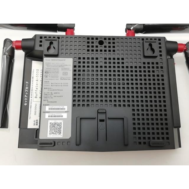 BUFFALO wxr-5700ax7p 中古品 中古】BUFFALO AirStation WXR-5700AX7P Wi-Fi6(11ax)対応無線LAN