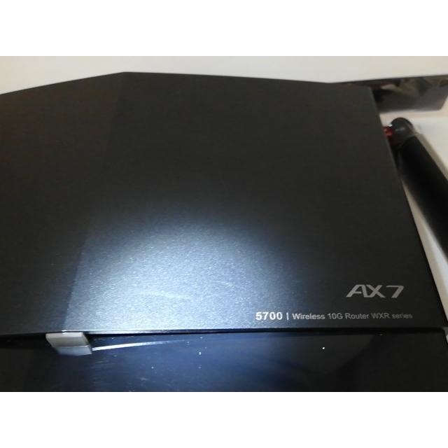 中古】BUFFALO AirStation WXR-5700AX7P Wi-Fi6(11ax)対応無線LAN