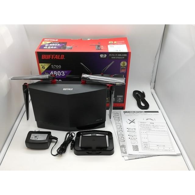 中古】BUFFALO AirStation WXR-5700AX7P Wi-Fi6(11ax)対応無線LAN