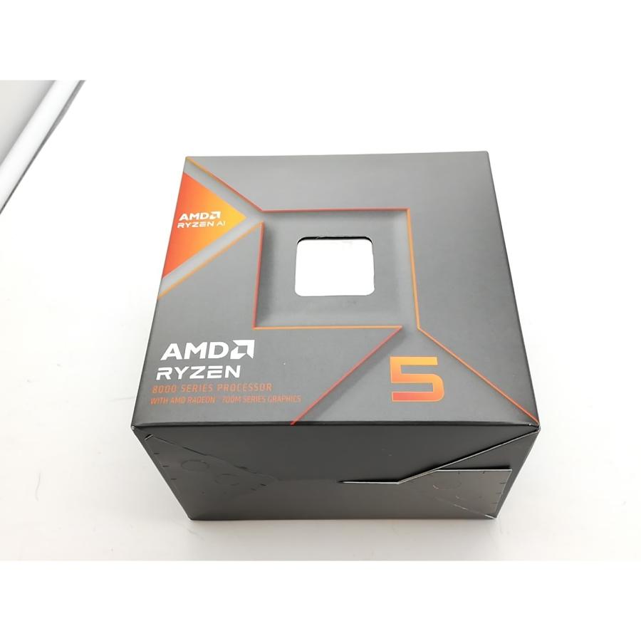 未使用】AMD Ryzen 5 8600G (4.3GHz/TC:5GHz) BOX AM5/6C/12T/L3 16MB