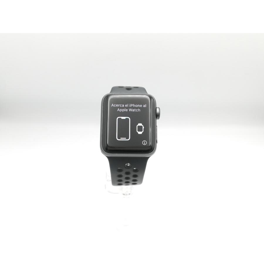 中古】Apple Apple Watch Series3 Nike+ 38mm GPS スペースグレイ 