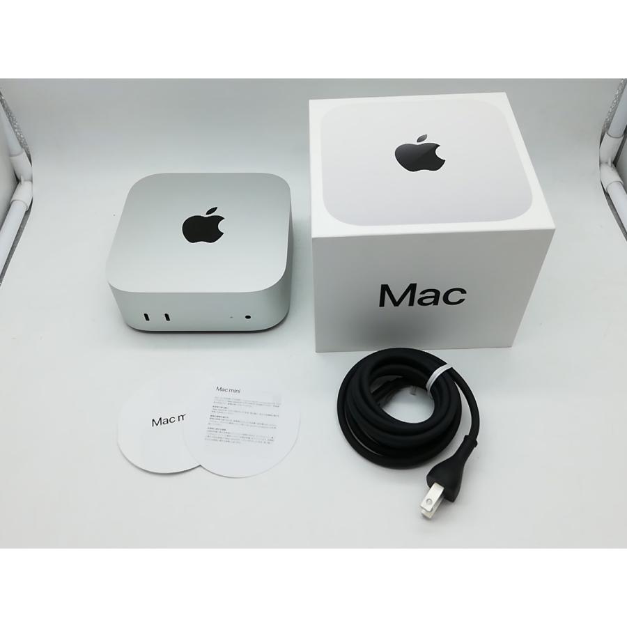 中古】Apple Mac mini M4(CPU:10C/GPU:10C) 16GB/256GB シルバー
