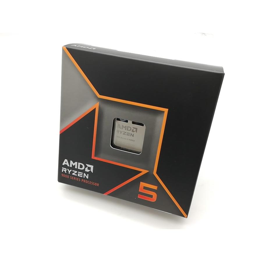 未使用】AMD Ryzen 5 9600X (3.9GHz/TC:5.4GHz) BOX AM5/6C/12T/L3