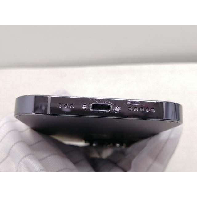 【中古】Apple docomo 【SIMフリー】 iPhone 14 Pro 256GB ディープパープル MQ1E3J/A【仙台駅東口】保証期間１ヶ月【ランクC】の画像