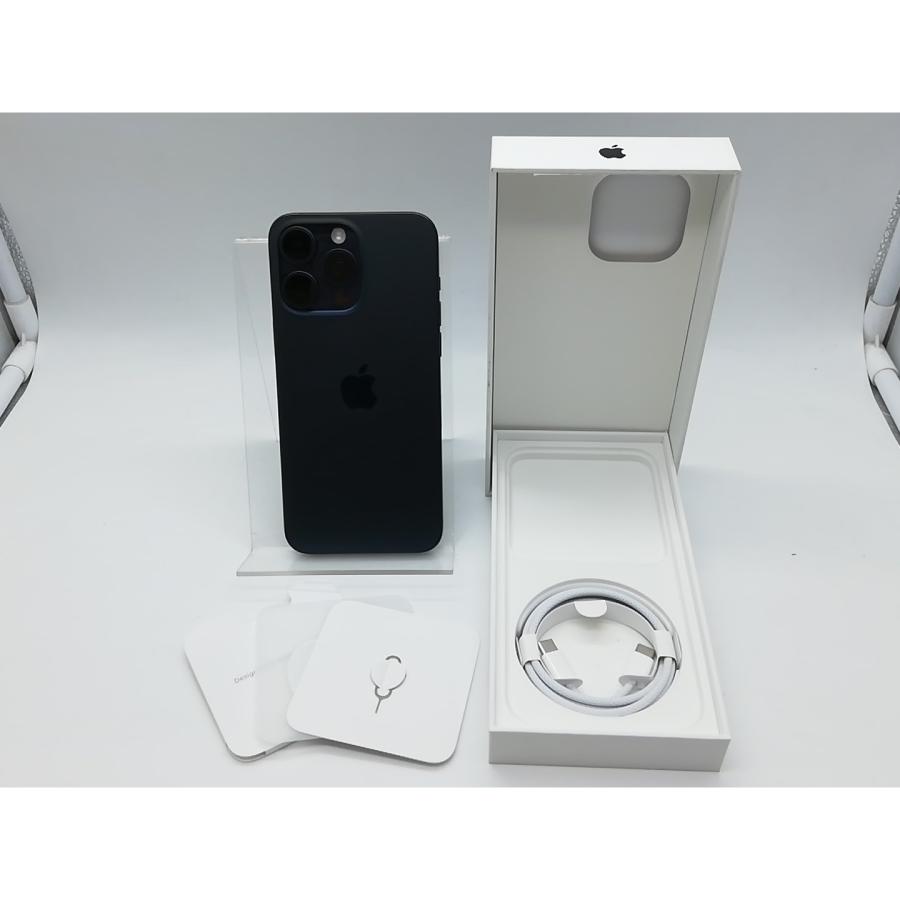 【中古】Apple 国内版 【SIMフリー】 iPhone 15 Pro Max 512GB ブルーチタニウム MU6X3J/A【府中ル・シーニュ】保証期間１ヶ月【ランクA】の画像