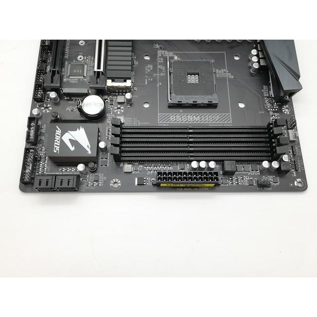 中古】GIGABYTE B550M AORUS PRO-P(rev.1.0) B550/AM4/2.5GbitLAN