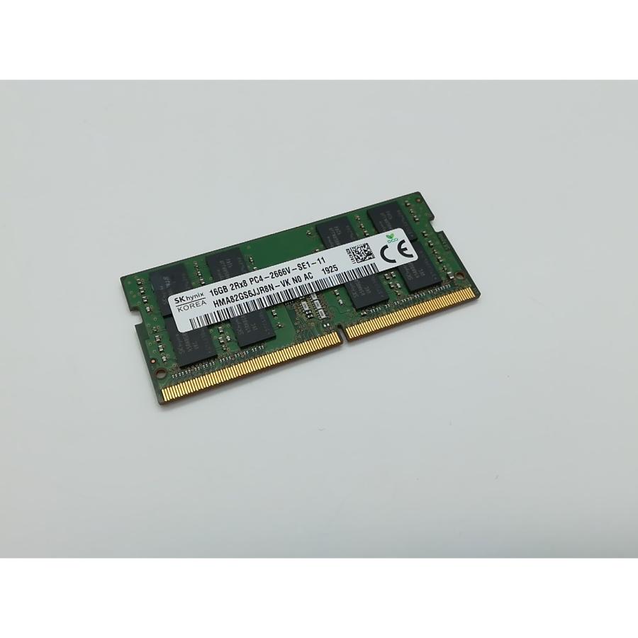 中古】260PIN 16GB DDR4-2666(PC4-21300) SODIMM 【ノートPC用
