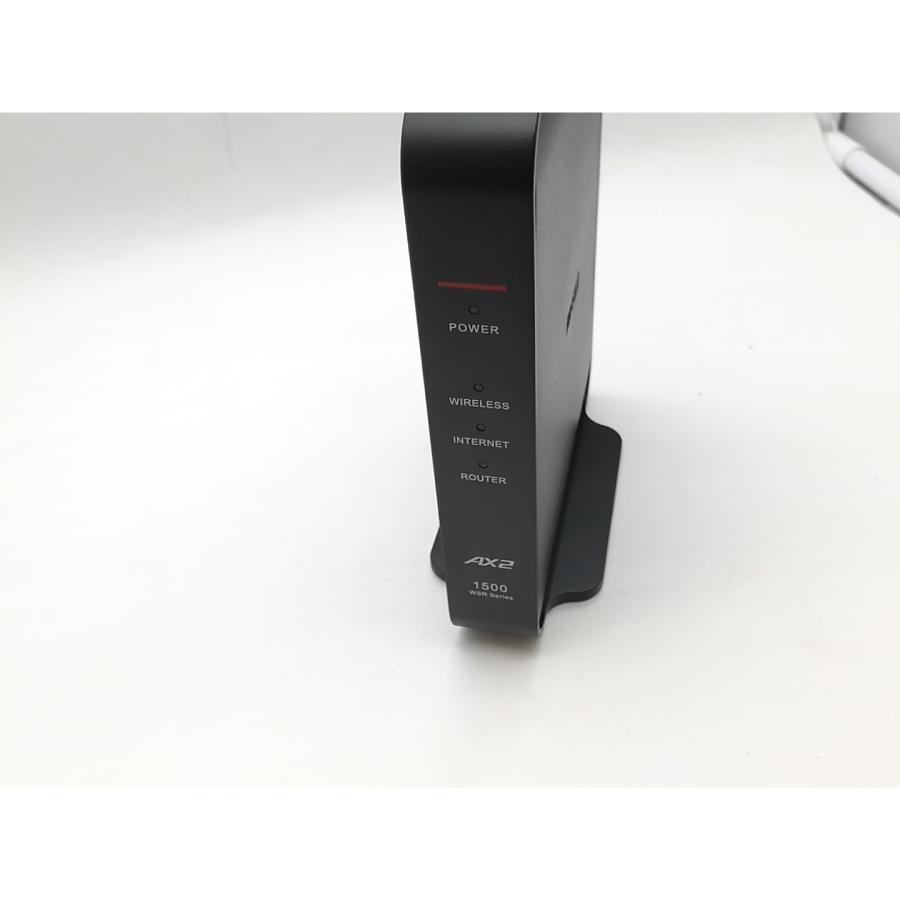 中古】BUFFALO AirStation WSR-1500AX2L [ブラック] Wi-Fi6(11ax)対応